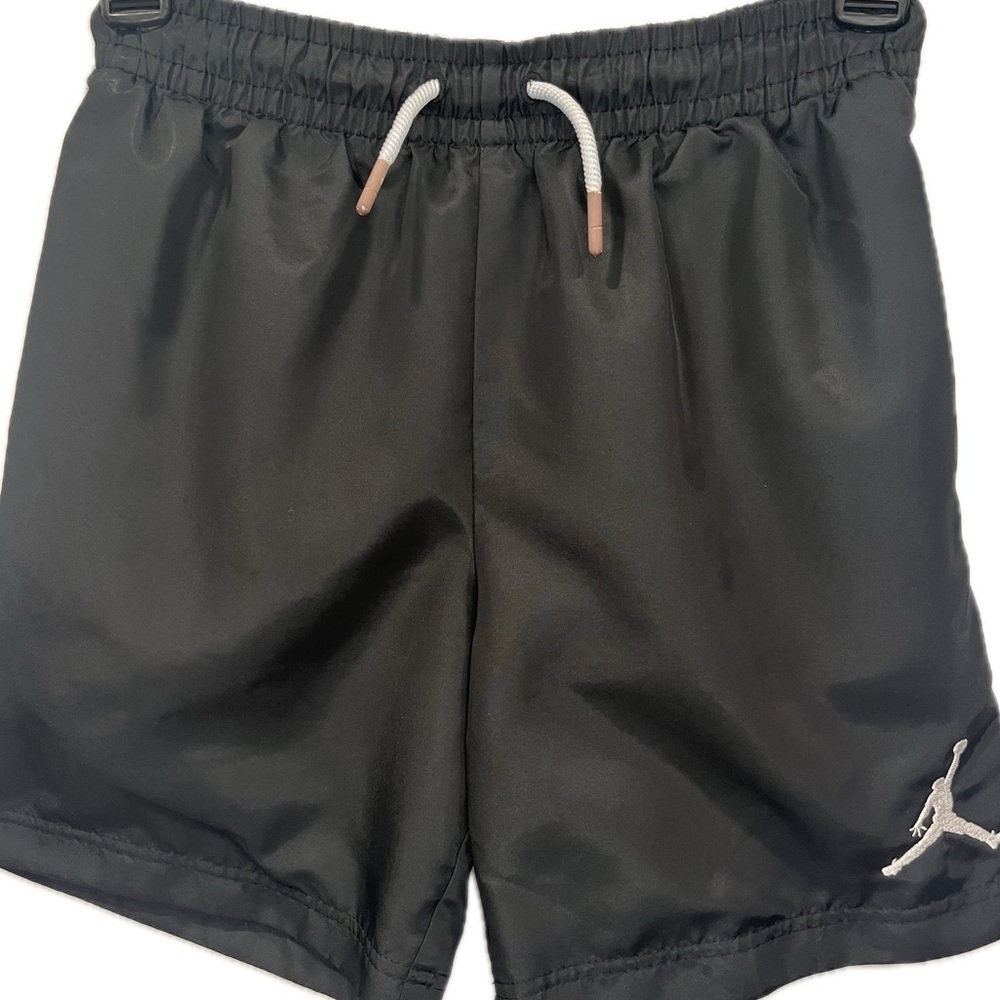 Jordan Black Boys Athletic Lined Shorts Size 8-10